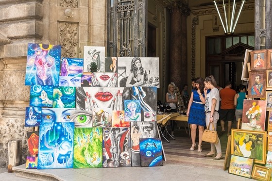 Art Display in Romania