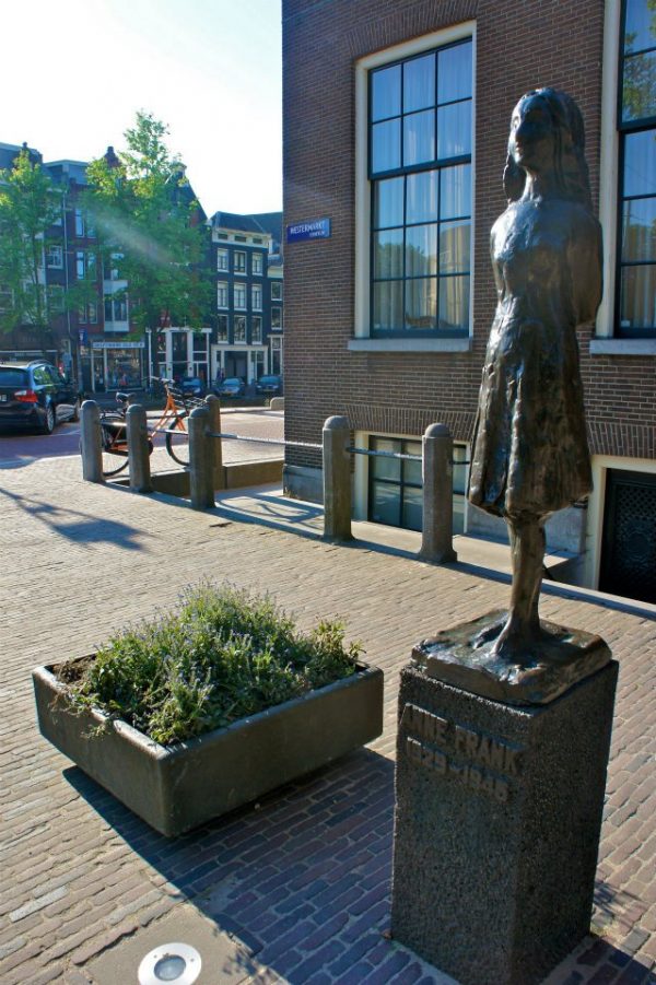 ANNE FRANK IN AMSTERDAM, NETHERLANDS