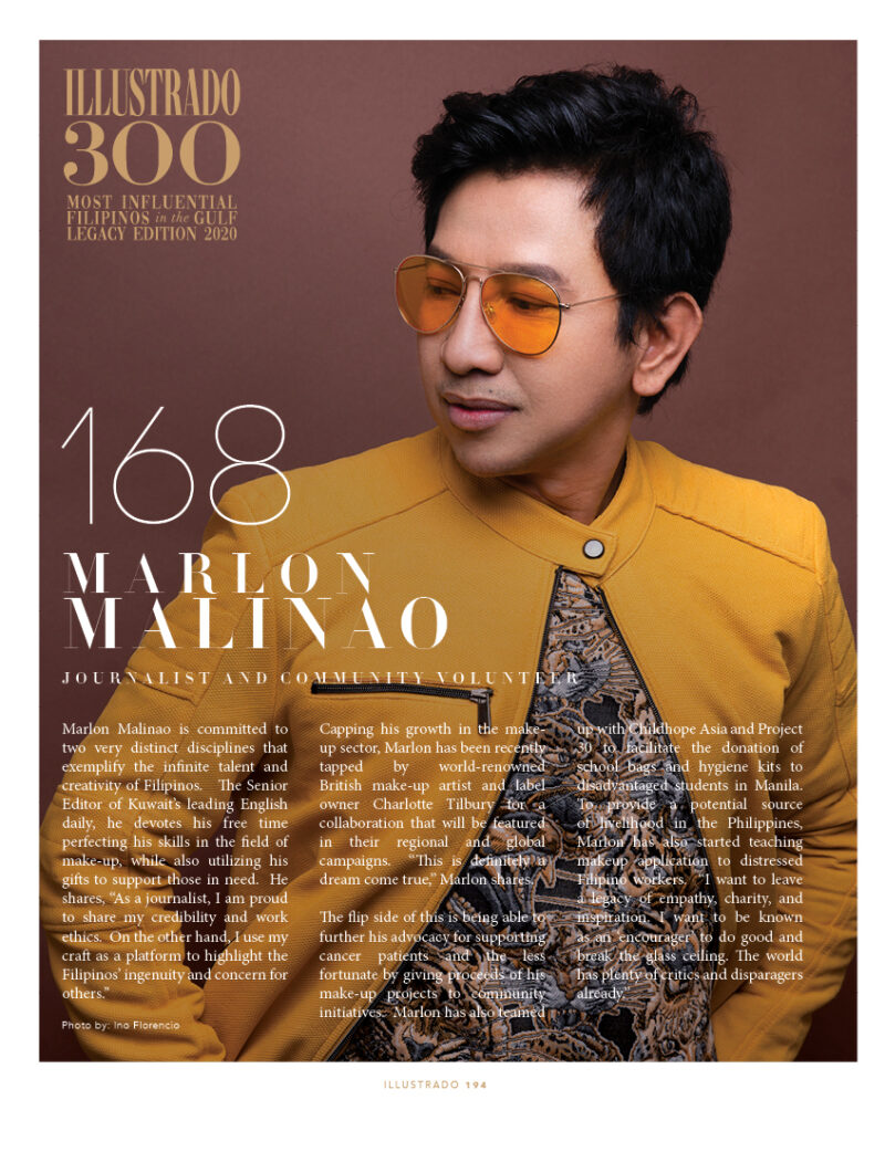 Marlon Aquino Malinao - Illustrado 300 Most Influential Filipinos In ...