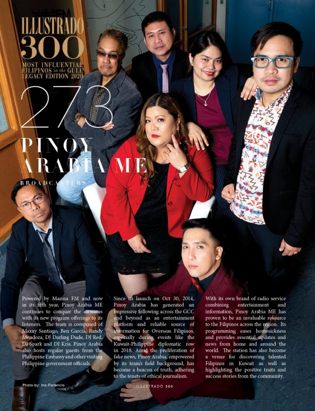 Pinoy Arabia ME - Illustrado 300 Most Influential Filipinos In The Gulf ...